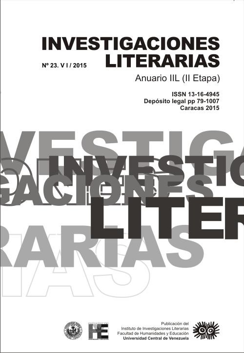 					Ver Vol. 1 Núm. 23 (2015): Investigaciones Literarias
				