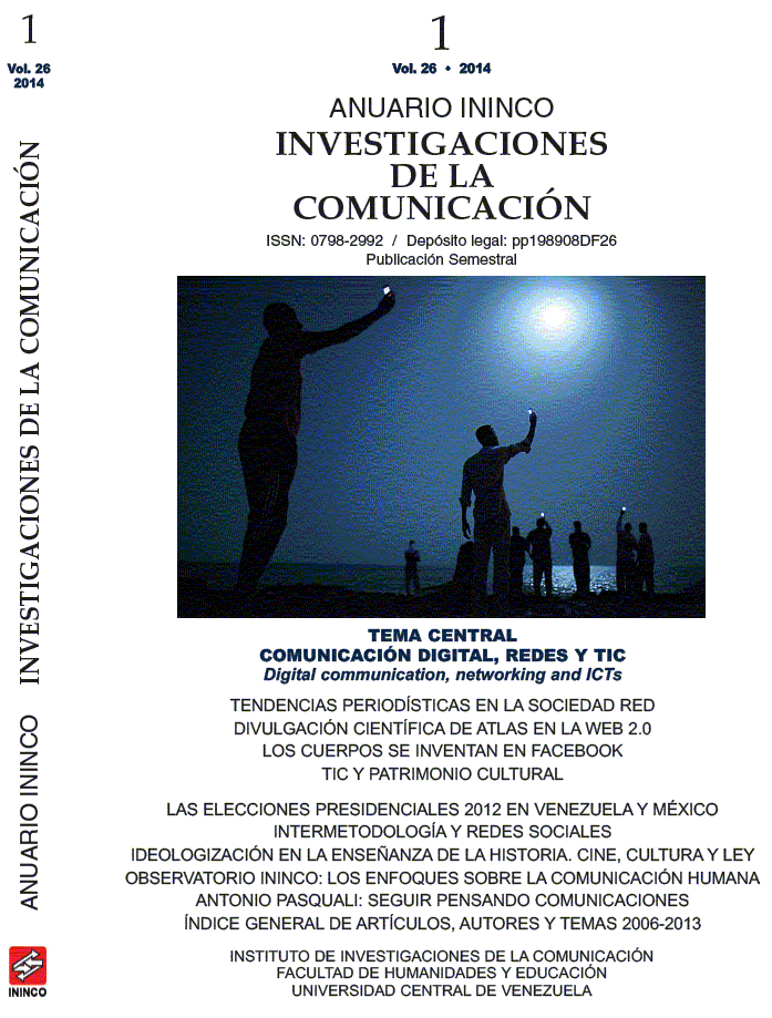 ANUARIO ININCO VOL26 N°1 2014